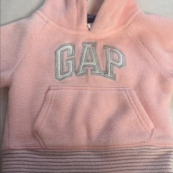 GAP Kids Light Pink Hoodie🐯 - Picture 3 of 11